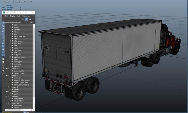 SuperLiner dryvan truck