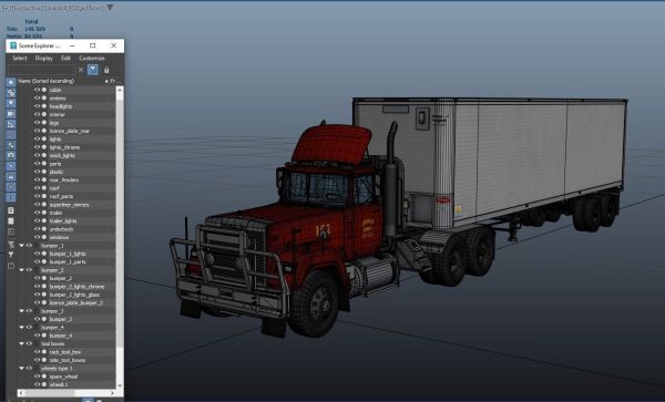 SuperLiner dryvan truck