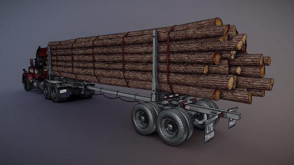 SuperLiner log truck
