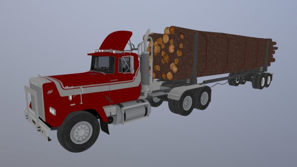 SuperLiner log truck