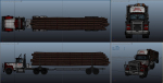 SuperLiner log truck