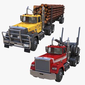 SuperLiner log truck