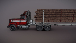 SuperLiner log truck