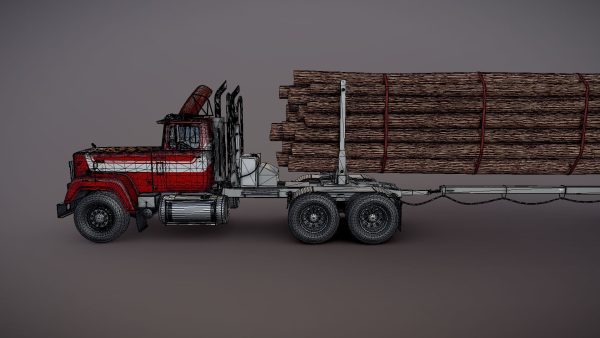 SuperLiner log truck
