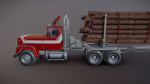 SuperLiner log truck