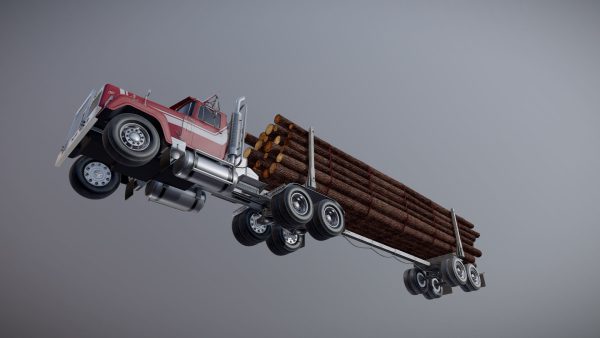 SuperLiner log truck
