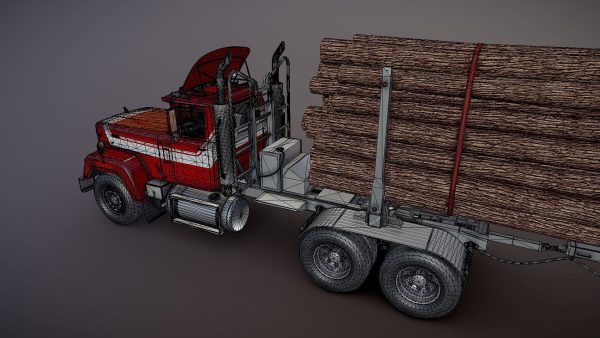 SuperLiner log truck