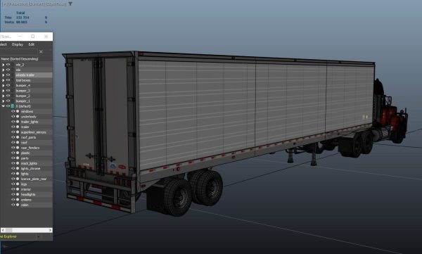 SuperLiner van trailer