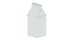 Supermarket Milk Carton 02 Low Poly PBR Realistic