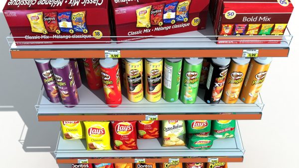 Supermarket Shelves Chips