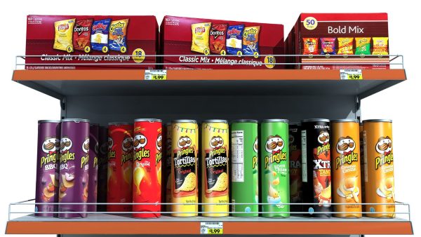 Supermarket Shelves Chips