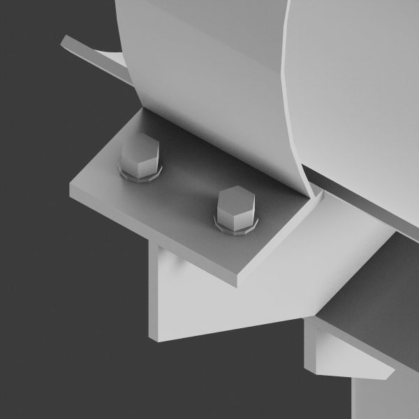 Support for gas pipe