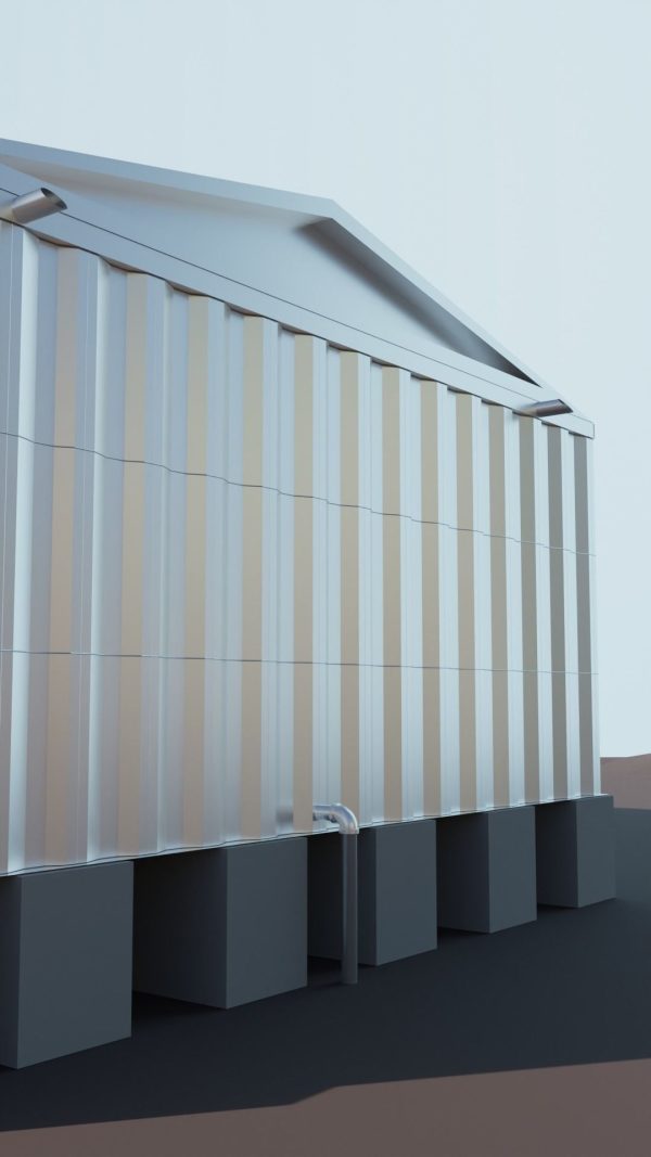 Surface Corrugated Steel Reservoir Tank