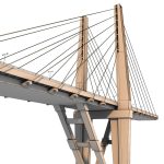 Suspended water road bridge pack collection