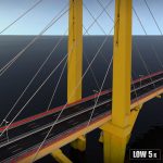 Suspended water road bridge pack collection