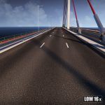 Suspended water road bridge pack collection