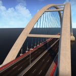 Suspended water road bridge pack collection