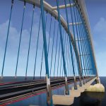 Suspended water road bridge pack collection