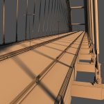 Suspended water road bridge pack collection