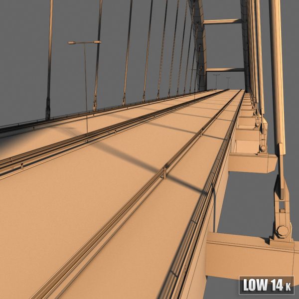 Suspended water road bridge pack collection