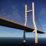Suspended water road bridge pack collection