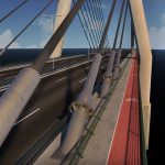 Suspended water road bridge pack collection