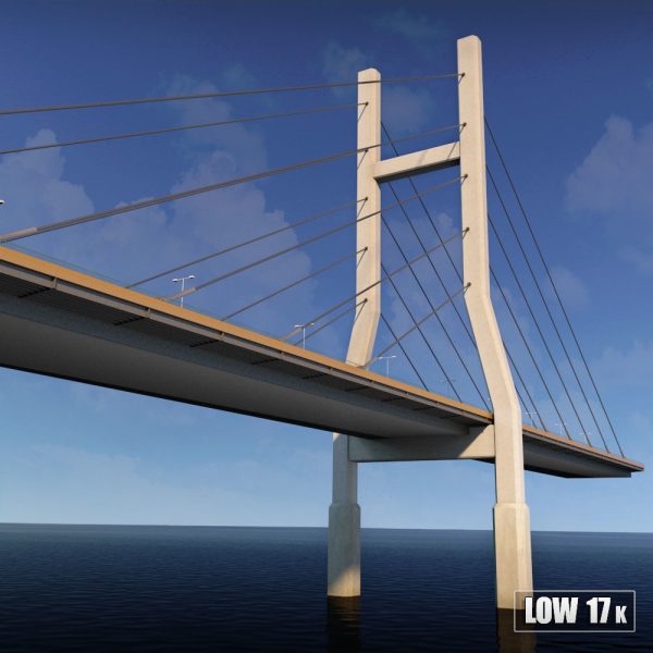 Suspended water road bridge pack collection