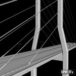 Suspended water road bridge pack collection