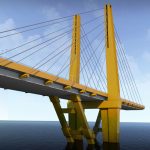 Suspended water road bridge pack collection