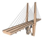 Suspended water road bridge pack collection