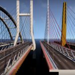 Suspended water road bridge pack collection