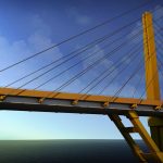 Suspended water road bridge pack collection