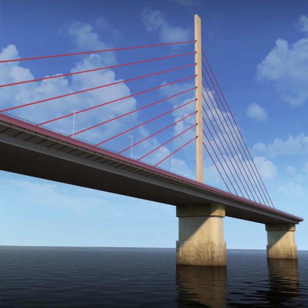 Suspended water road bridge pack collection