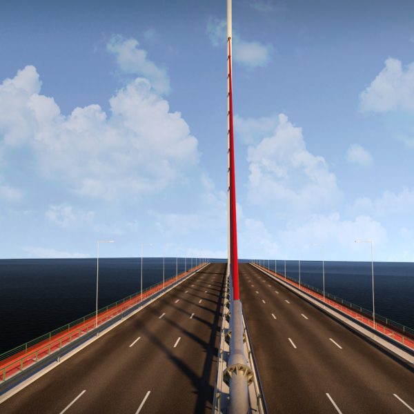 Suspended water road bridge pack collection