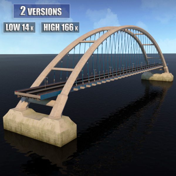 Suspended water road bridge pack collection