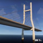 Suspended water road bridge pack collection