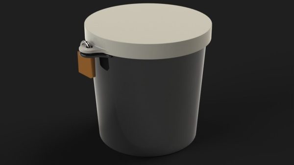 Sweet Safe Pint Ice Cream Combination Lock Safety Container