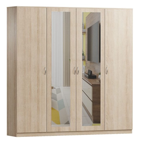 Swing wardrobe Light Oak Sonoma
