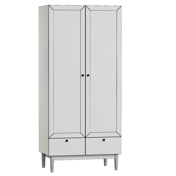 Swing wardrobe Roshal 2 Wood