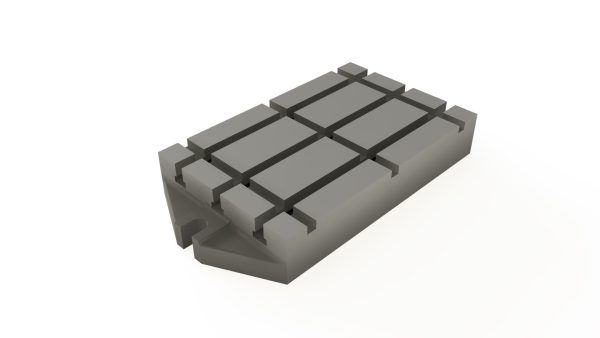 T-slot base plates for axial machines