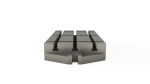 T-slot base plates for axial machines