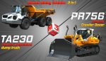 TA230  - PR756 Litronic Mining Vehicles  2 in 1