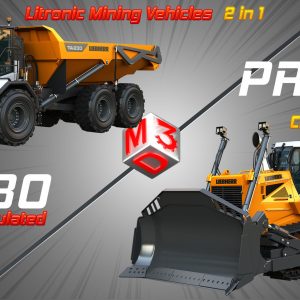 TA230  - PR756 Litronic Mining Vehicles  2 in 1