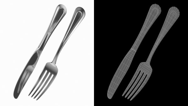 Table Dinner Knife and Fork Classic Cutlery