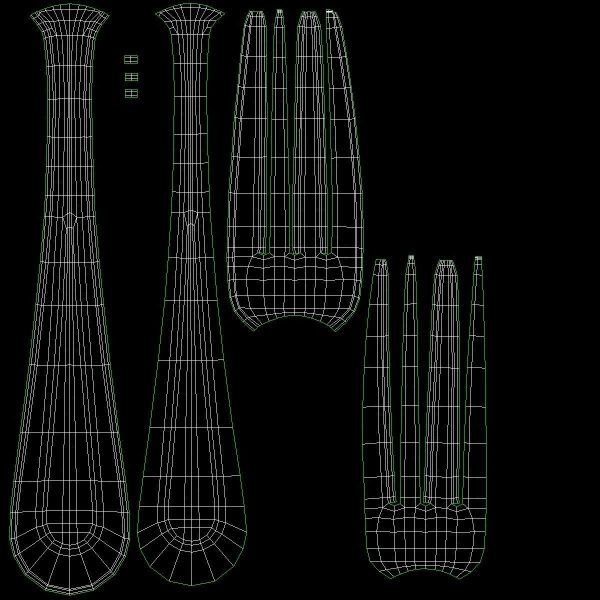 Table Dinner Knife and Fork Classic Cutlery
