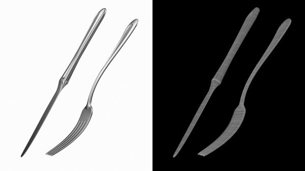 Table Dinner Knife and Fork Classic Cutlery