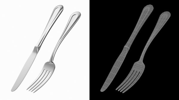 Table Dinner Knife and Fork Classic Cutlery