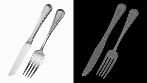 Table Dinner Knife and Fork Classic Cutlery