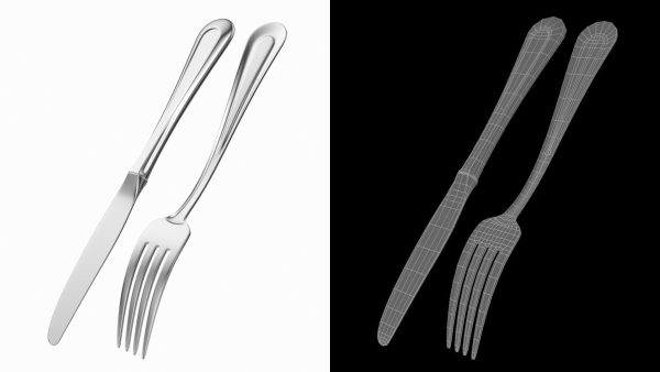 Table Dinner Knife and Fork Classic Cutlery
