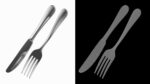 Table Dinner Knife and Fork Generic Cutlery